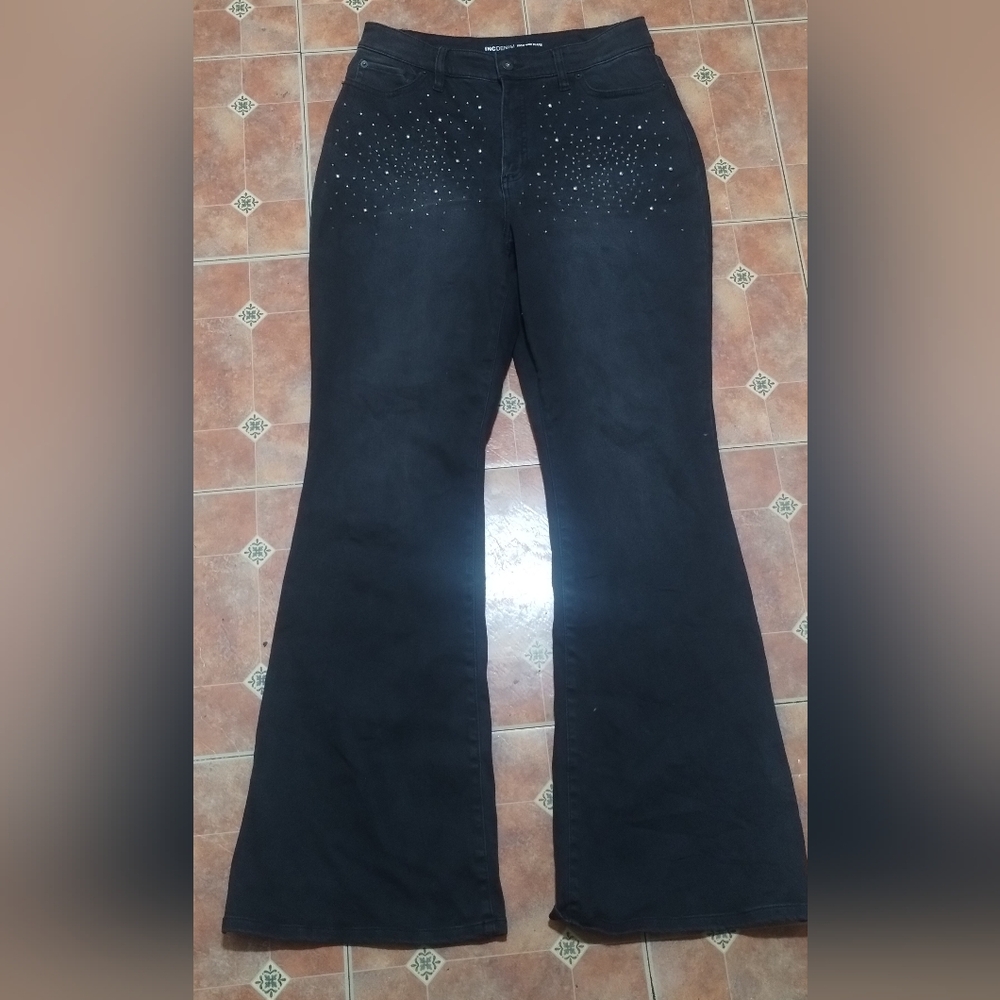 EUC Black Flared Women's Jeans Size 12